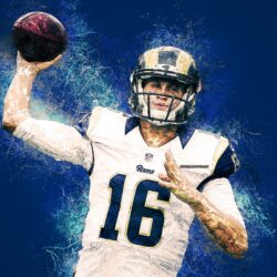 Download wallpapers Jared Goff, 4k, art, grunge style, Los Angeles