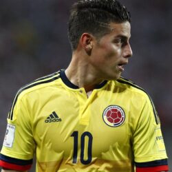 Download wallpapers James Rodriguez, 4k, soccer, Colombian