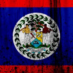 Download wallpapers Belize flag, 4k, grunge, North America, flag of