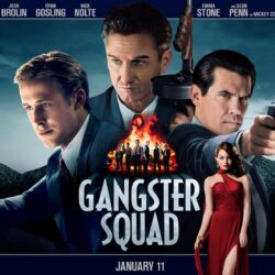Gangster Squad starring Sean Penn, Emma Stone, Nick Nolte, Ryan