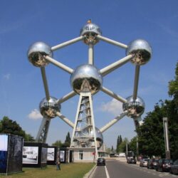 Atomium Building Belgium Wallpapers