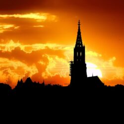 Bern, Skyline, City, Sunset, Sunrise Wallpapers HD / Desktop and