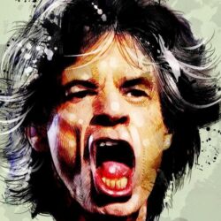 Mick Jagger Art Photo