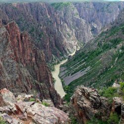 Black Canyon Of The Gunnison National Park And Gunnison River West