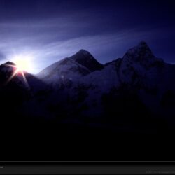 Mount Everest and Himalaya