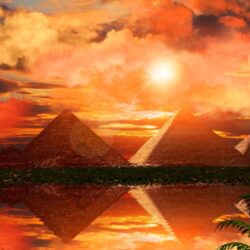 Sunset Along The Nile Wallpapers and Backgrounds Image