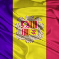 3 HD Andorra Flag Wallpapers