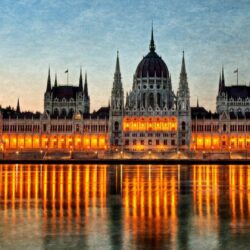 Hungarian Parliament Building HD Wallpaper, Backgrounds Image