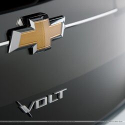 Chevrolet Volt – Logo On Trunk Wallpapers