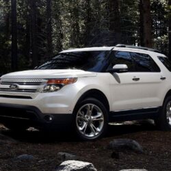 White Ford Explorer Wallpapers Full HD Wallpapers