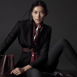 Wallpapers Liu Wen, Top Fashion Models 2015, model, brunette, suit