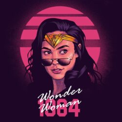 Wallpapers girl, background, the film, portrait, art, glasses, Wonder Woman, comic, Gal Gadot, DC comics, Gal Gadot, Wonder Woman 1984, Wonder woman: 1984 image for desktop, section минимализм