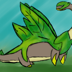 Mega Tropius Fan Art