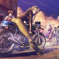 Girl On A Motorcycle Wallpapers