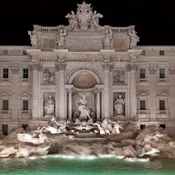 Fendi unveils restored Trevi Fountain in Rome