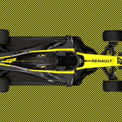 Quick edit of Renault R.S. 19 for a wallpapers