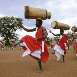 Gitaga Drummers, Highlands of Burundi, Africa