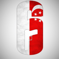 Rainbow Six: Siege Singapore Flag and SAF Camo Logo Wallpapers