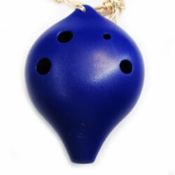 TNG 6 Hole Plastic Alto Ocarina, Blue: Musical Instruments