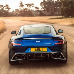 2018 Aston Martin Vanquish S Rear View