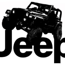 Black Jeep Logo