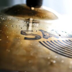 Wallpapers rain, sound, cymbal image for desktop, section музыка