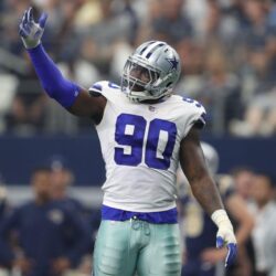 How many sacks for Demarcus Lawrence in 2018?