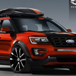 Ford teases four modified Explorers for SEMA