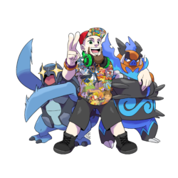 Pokemon Streamer x Carracosta x Shiny Emboar