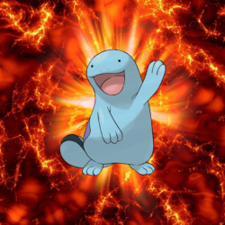 195 Fire Pokeball Quagsire Unknown Wooper