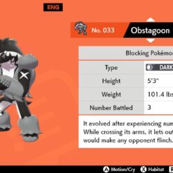 Pokemon Sword & Shield: Evolve Linoone Into Obstagoon