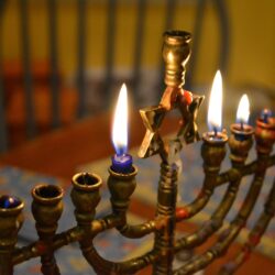 HANUKKAH jewish festival holiday candelabrum candle menorah