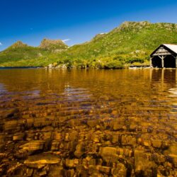Download the Shallow Boathouse Lake Wallpaper, Shallow Boathouse