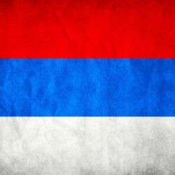 Serbia Grungy Flag by Kacnepcku