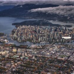 Vancouver Aerial View ❤ 4K HD Desktop Wallpapers for 4K Ultra HD TV