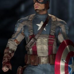 Chris Evans in Captain America