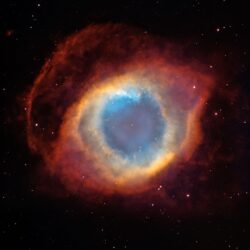Wallpapers Helix Nebula, Eye of God, Hubble Space Telescope, HD, 5K