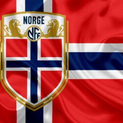 Download wallpapers Norway national football team, emblem, logo