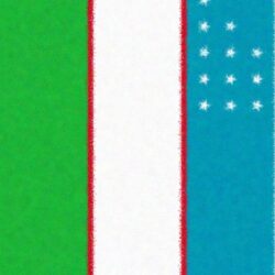 Flag Uzbekistan Flag