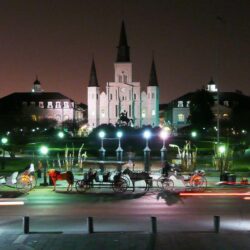 New Orleans City At Night