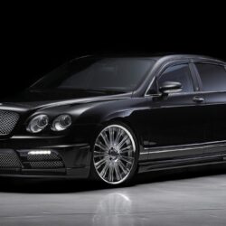 Black cars vehicles bentley continental flying spur bison wallpapers