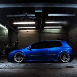 Volkswagen Golf GTI Blue HD Wallpapers