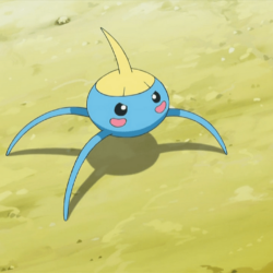 Surskit as seen in the anime.