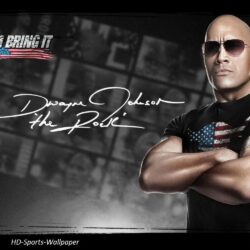 HD Sports Wallpaper: The Rock