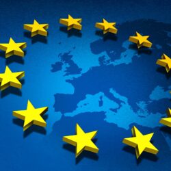 Download 4k wallpapers European Union, EU flag, Europe, Stars for