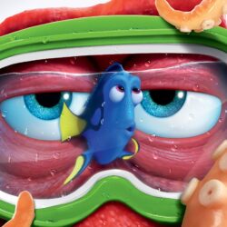 Wallpapers Finding Dory, Hank, Octopus, Dory, Animation, Movies,