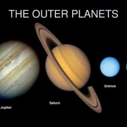 THE OUTER PLANETS.