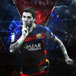 Luis Suarez FC Barcelona 2016 Wallpaper. by RHGFX2