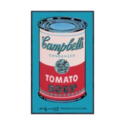 Campbell’s Soup Can // 1965 // Pink & Red