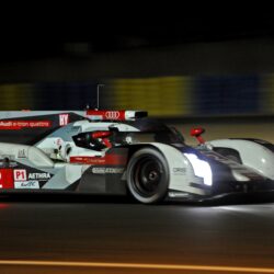 Leading Audi Into Garage With Eight Hours Left at Le Mans